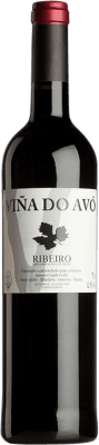 8,95 € Free Shipping | Red wine Cajide Gulín Viña do Avó Tinto Young D.O. Ribeiro Spain Mencía, Sousón, Caíño Black, Brancellao Bottle 75 cl