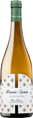 17,95 € Envio grátis | Vinho branco Morgadío Puerta Santa D.O. Rías Baixas Espanha Albariño Garrafa 75 cl