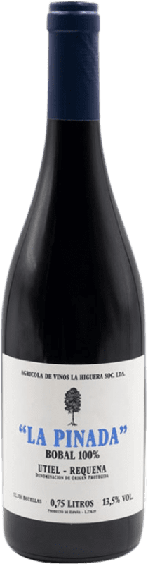 10,95 € Spedizione Gratuita | Vino Rosso La Portera La Pinada D.O. Utiel-Requena Spagna Bobal 75 cl