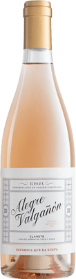 16,95 € Free Shipping | Rosé wine Alegre Valgañón Clarete D.O.Ca. Rioja Spain Grenache, Viura Bottle 75 cl