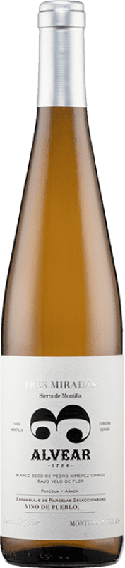 18,95 € Free Shipping | Fortified Wine Alvear 3 Miradas Vino de Pueblo D.O. Montilla-Moriles Spain Pedro Ximénez Bottle 75 cl
