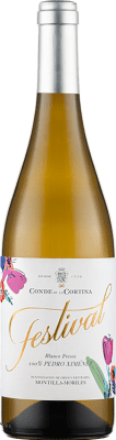 10,95 € Envio grátis | Vinho branco Alvear Festival Blanco Fresco D.O. Montilla-Moriles Espanha Pedro Ximénez Garrafa 75 cl