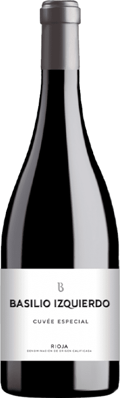 19,95 € Бесплатная доставка | Красное вино Basilio Izquierdo Cuvée, Особый D.O.Ca. Rioja Испания Tempranillo — Темпранильо, Garnacha — Гренаш 75 cl