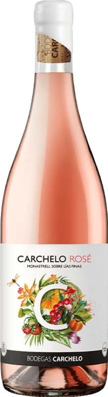 13,95 € Envoi gratuit | Vin Rosé Carchelo Rosé D.O. Jumilla Espagne Monastrell Bouteille 75 cl