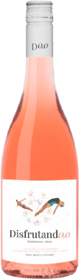 9,95 € Envio grátis | Vinho Rosé Juan Gil Disfrutando D.O. Jumilla Espanha Tempranillo, Syrah 75 cl 0.0 Zero Zero Sem Álcool