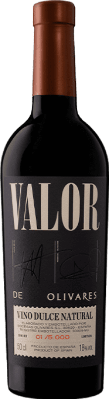 138,95 € Free Shipping | Red Wine Olivares Valor de Olivares 1996 D.O. Jumilla Spain Monastrell Medium Bottle 50 cl