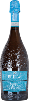 18,95 € Kostenloser Versand | Weißer Sekt Brilla D.O.C.G. Asolo Prosecco Italien Glera Flasche 75 cl