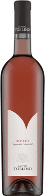 12,95 € Бесплатная доставка | Розовое вино Cantina Toblino Rosato I.G.T. Vigneti delle Dolomiti Италия Schiava бутылка 75 cl