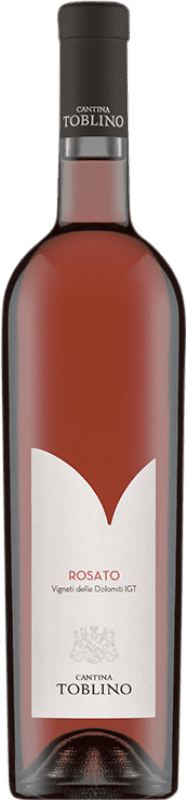 12,95 € Бесплатная доставка | Розовое вино Cantina Toblino Rosato I.G.T. Vigneti delle Dolomiti Италия Schiava бутылка 75 cl