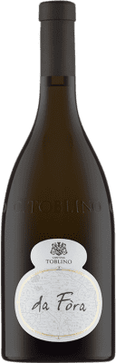 25,95 € Envío gratis | Vino Blanco Cantina Toblino Da Fòra D.O.C. Trentino Italia Manzoni Bio — Biológico 75 cl