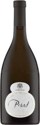 34,95 € Envio grátis | Vinho branco Cantina Toblino Praàl Bio D.O.C. Trentino Itália Pinot Branco Garrafa 75 cl