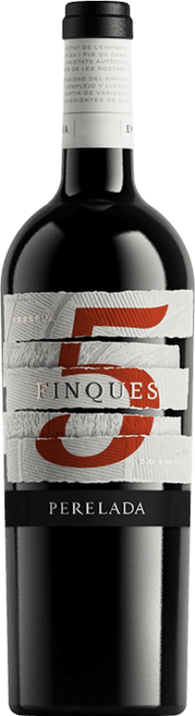 17,95 € 送料無料 | 赤ワイン Perelada 5 Finques 予約 D.O. Empordà スペイン Merlot, Syrah, Cabernet Sauvignon, Monastrell, Grenache Tintorera, Cabernet Franc, Samsó ボトル 75 cl