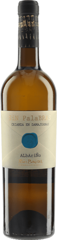 35,95 € Spedizione Gratuita | Vino bianco CastroBrey Sin Palabras Damajuanas D.O. Rías Baixas Spagna Albariño Bottiglia 75 cl