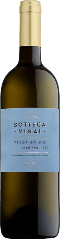 13,95 € Envoi gratuit | Vin Blanc Cavit Bottega Vinai D.O.C. Trentino Italie Pinot Gris 75 cl