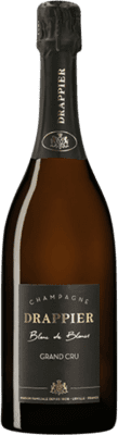 68,95 € Kostenloser Versand | Weißer Sekt Drappier Grand Cru Grosse Lage, Blanc de Blancs A.O.C. Champagne Frankreich Chardonnay 75 cl