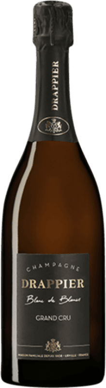 86,95 € Envío gratis | Espumoso blanco Drappier Grand Cru Blanc de Blancs A.O.C. Champagne Francia Chardonnay Botella 75 cl