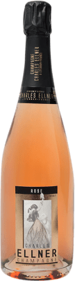 59,95 € Spedizione Gratuita | Spumante rosato Ellner Rosé A.O.C. Champagne Francia Pinot Nero, Chardonnay Bottiglia 75 cl