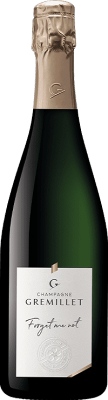 56,95 € 送料無料 | 白スパークリングワイン Gremillet Foget Me not Cuvée A.O.C. Champagne フランス Pinot Black, Chardonnay ボトル 75 cl