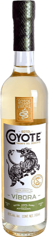 72,95 € Free Shipping | Liqueurs Gerardo Ruelas Sotol Coyote Veneno de Víbora Mexico 70 cl