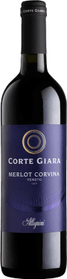 12,95 € Spedizione Gratuita | Vino rosso Corte Giara Merlot Corvina I.G.T. Veneto Italia Merlot, Corvina Bottiglia 75 cl