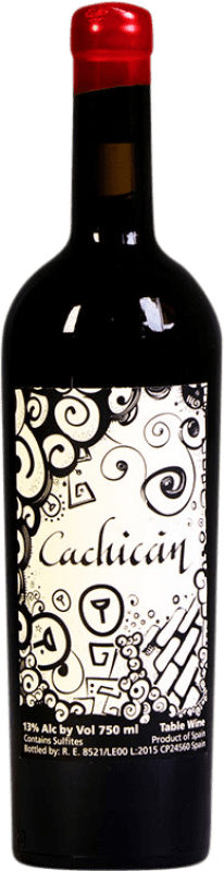 17,95 € Envío gratis | Vino tinto Demencia de Autor Cachicán Tinto España Mencía Botella 75 cl