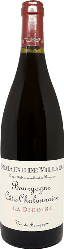 66,95 € Envio grátis | Vinho Tinto Domaine de Villaine Côtes de Chalonnaise la Digoine A.O.C. Bourgogne França Pinot Noir Garrafa 75 cl