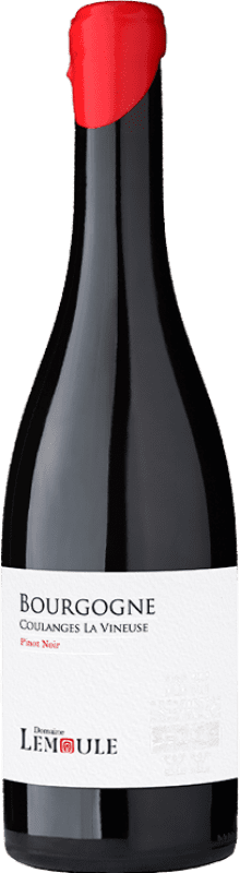 25,95 € Envío gratis | Vino tinto Domaine Lemoule La Vineuse Pinot Noir Bourgogne Coulanges-la-Vineuse Francia Pinot Negro Botella 75 cl