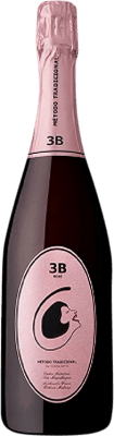 17,95 € Envío gratis | Espumoso Rosado Filipa Pato 3B Rosé — Rosado D.O.C. Bairrada Portugal Baga, Bical 75 cl