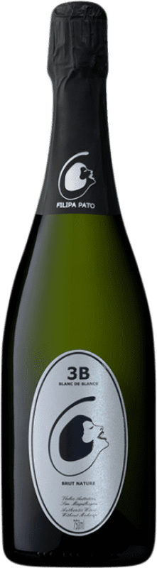 17,95 € 送料無料 | 白スパークリングワイン Filipa Pato 3B Blanc de Blancs I.G. Portugal ポルトガル Rabigato, Cercial, Bical ボトル 75 cl