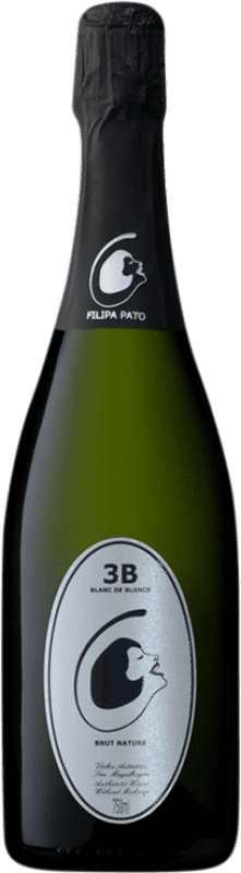 17,95 € Kostenloser Versand | Weißer Sekt Filipa Pato 3B Blanc de Blancs I.G. Portugal Portugal Rabigato, Cercial, Bical Flasche 75 cl