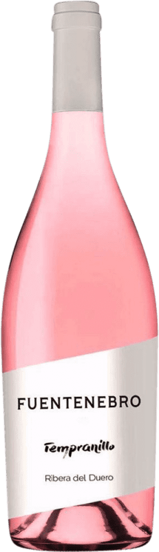 14,95 € Spedizione Gratuita | Vino Rosato Fuentenebro D.O. Ribera del Duero Spagna Tempranillo 75 cl