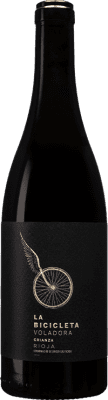 13,95 € Kostenloser Versand | Rotwein Germán R. Blanco La Bicicleta Voladora Crianza — Kurze Fassreifung D.O.Ca. Rioja Spanien Tempranillo, Viura Flasche 75 cl