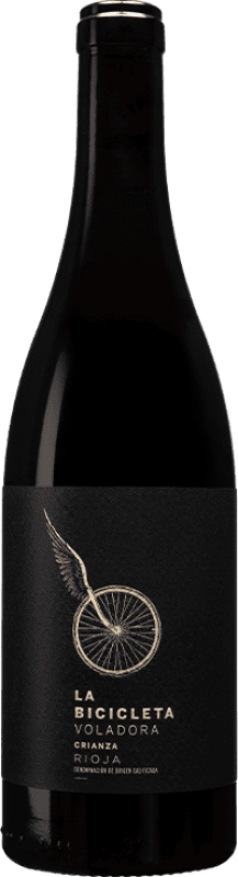 13,95 € 送料無料 | 赤ワイン Germán R. Blanco La Bicicleta Voladora 高齢者 D.O.Ca. Rioja スペイン Tempranillo, Viura ボトル 75 cl