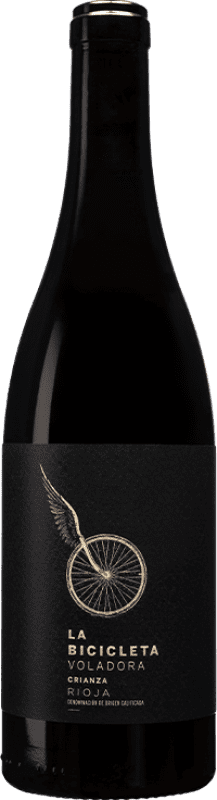 17,95 € Envoi gratuit | Vin rouge Germán R. Blanco La Bicicleta Voladora Crianza D.O.Ca. Rioja Espagne Tempranillo, Viura Bouteille 75 cl