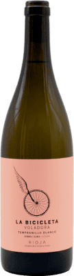 15,95 € Бесплатная доставка | Белое вино Germán R. Blanco La Bicicleta Voladora D.O.Ca. Rioja Испания Tempranillo White бутылка 75 cl
