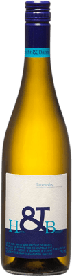 8,95 € Бесплатная доставка | Белое вино Hecht & Bannier Blanc A.O.C. Languedoc Франция Grenache White, Roussanne, Picapoll бутылка 75 cl