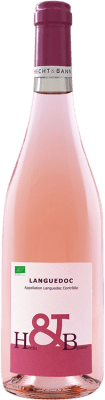 13,95 € 免费送货 | 玫瑰酒 Hecht & Bannier Rosé A.O.C. Languedoc 法国 Syrah, Grenache, Mourvèdre, Cinsault 瓶子 75 cl