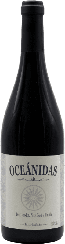 15,95 € Kostenloser Versand | Rotwein Juan Bernal Oceánidas Spanien Spätburgunder, Petit Verdot, Tintilla de Rota Flasche 75 cl
