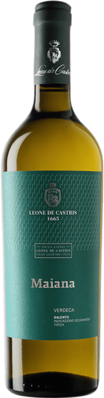 13,95 € Kostenloser Versand | Weißwein Leone De Castris Maiana I.G.T. Salento Italien Verdeca Flasche 75 cl