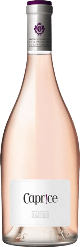 18,95 € Envio grátis | Vinho rosé Les Maîtres Caprice A.O.C. Côtes de Provence França Syrah, Rolle Garrafa 75 cl