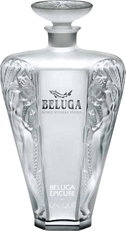 12 139,95 € Free Shipping | Vodka Mariinsk Beluga Epicure by Lalique Russian Federation Bottle 70 cl