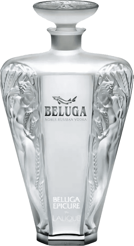 14 191,95 € Envoi gratuit | Vodka Mariinsk Beluga Epicure by Lalique Russie 70 cl