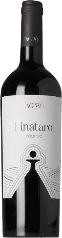 9,95 € Envío gratis | Vino Tinto Masseria Tagaro Pinataro I.G.T. Puglia Italia Primitivo 75 cl