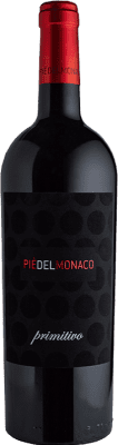 19,95 € 免费送货 | 红酒 Masseria Tagaro Piè del Monaco I.G.T. Salento 意大利 Primitivo 瓶子 75 cl