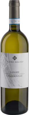 21,95 € 免费送货 | 白酒 Mauro Molino D.O.C. Langhe 意大利 Chardonnay 瓶子 75 cl