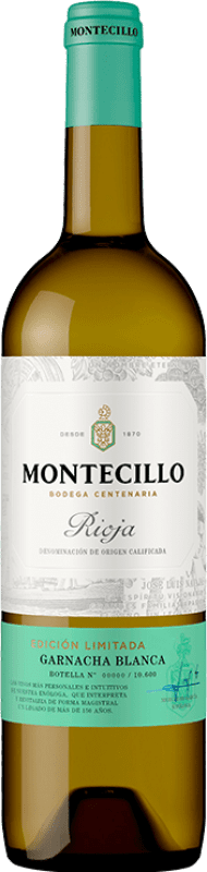 24,95 € Kostenloser Versand | Weißwein Montecillo Edición Limitada Blanca D.O.Ca. Rioja Spanien Grenache Weiß Flasche 75 cl