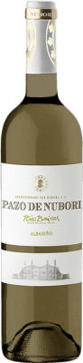 12,95 € Envio grátis | Vinho branco Nubori Pazo D.O. Rías Baixas Espanha Albariño Garrafa 75 cl