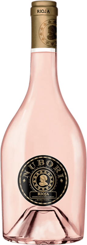 9,95 € Free Shipping | Rosé wine Nubori Rosado D.O.Ca. Rioja Spain Grenache Bottle 75 cl