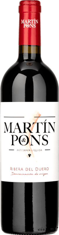 18,95 € Envio grátis | Vinho Tinto Nuntium Martin & Pons D.O. Ribera del Duero Espanha Tempranillo 75 cl
