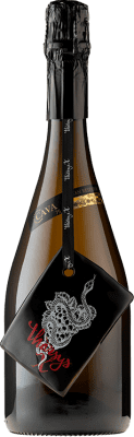 68,95 € Envio grátis | Espumante branco Pago de Tharsys Tharsys X Brut Nature Grande Reserva D.O. Cava Espanha Xarel·lo Garrafa 75 cl